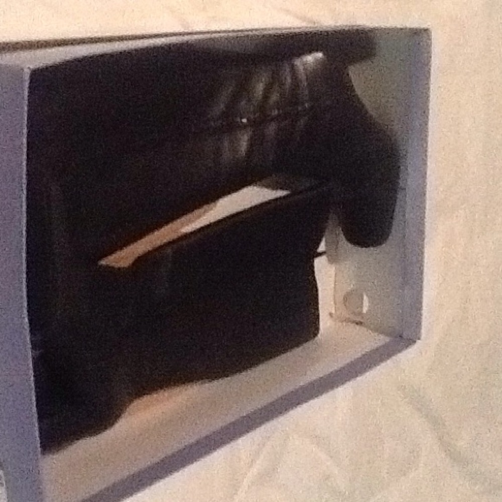 Leather boots